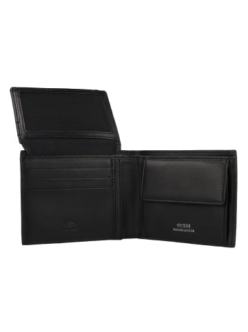 Guess Barcellona Geldbörse RFID Schutz Leder 12 cm in black