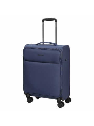 Stratic Light+ - 4-Rollen-Trolley 55 cm S (black) in dark blue