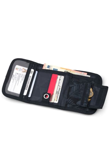 Satch Geldbeutel "Midnight Jungle" in Schwarz