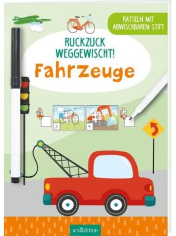 ars edition Buch - Ruckzuck weggewischt! Fahrzeuge