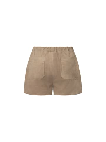 Bolongaro Trevor Lederhose Tracie Short in beige