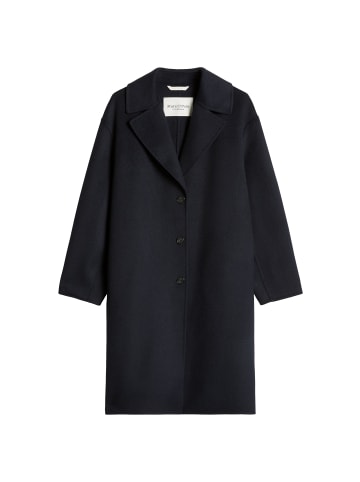 Marc O'Polo Wollmantel relaxed in Deep Night Blue