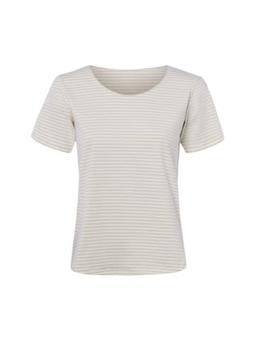 Franco Callegari T-Shirt in beige weiß