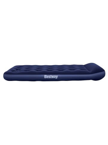 Bestway Single-Luftbett mit integrierter Fußpumpe 188 x 99 x 28 cm in Blau ab 0 Monate