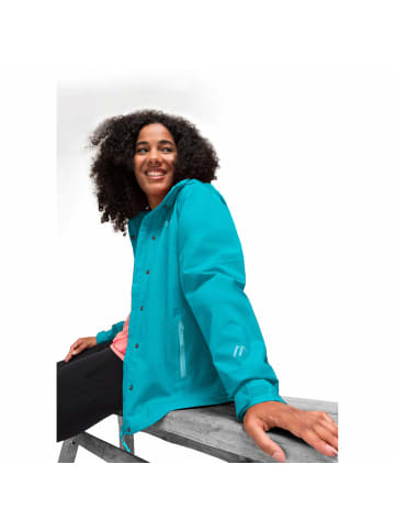 Maier Sports Wanderjacke Metor rec in Hellblau
