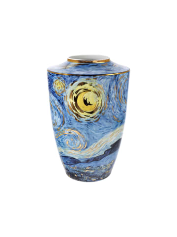 Goebel Vase " Vincent van Gogh  Sternennacht " in Bunt