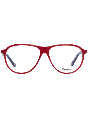 Pepe Jeans Unisex Optische Fassungen Rund Rot