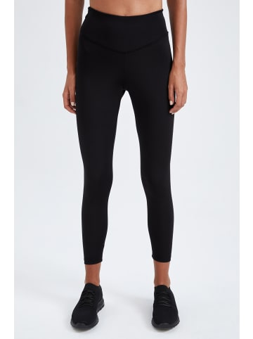 DeFacto Leggings SLIM FIT in Schwarz