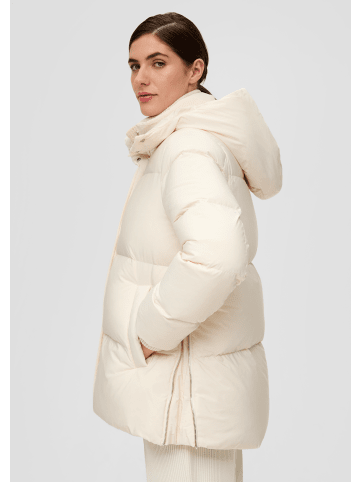 s.Oliver BLACK LABEL Outdoor-Jacke langarm in Creme