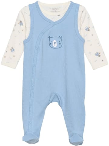 Fixoni Kinder Langarmbody "Body LS w.Romper" in Blau