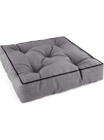 Aspero 4 Stuhlkissen 40x40 cm Padua in Hellgrau