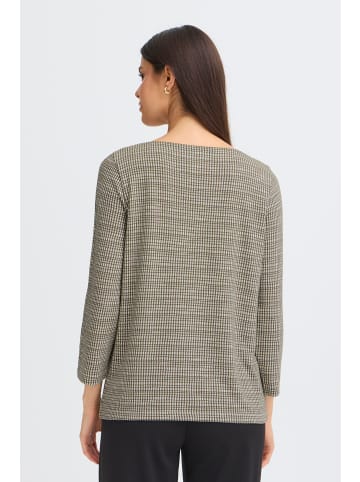 Fransa Halblange Ärmel FRNIALA Regular fit in S-OLIVE CHECK