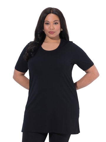 Ulla Popken Longshirt in schwarz