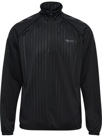 Hummel Hummel Reißverschluss Sweatshirt Hmlstripe Herren in BLACK