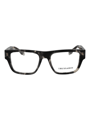 Trussardi Unisex Optische Fassungen Quadratisch Grau