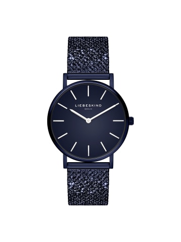 LIEBESKIND BERLIN Armbanduhr Glitter-Special in blau