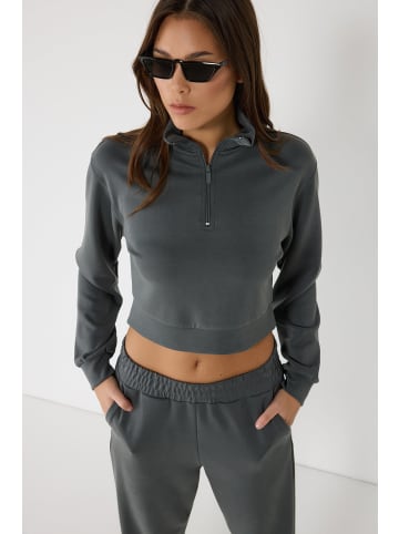 NO MATTER WHAT Sweatshirt im Anthrazit