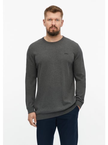 s.Oliver Strickpullover in 98W2_dunkelgrau