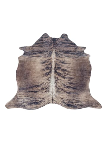 KADIMA DESIGN Teppich Flachgewebe Waschbar Fell-Optik GASTEIN Strapazierfähig