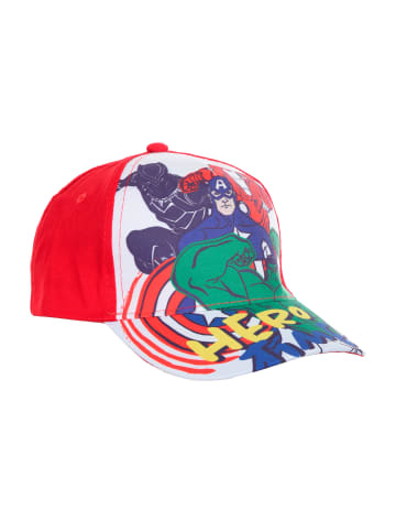Avengers Kappe Baseball-Cap Mütze Sommer in Rot