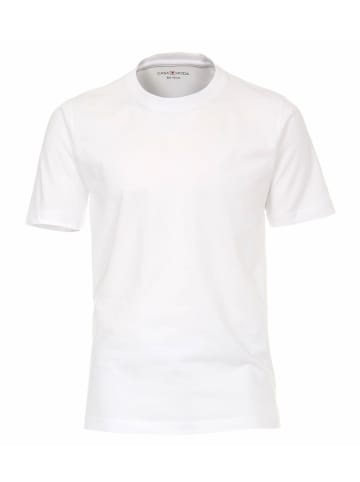 CASAMODA Rundhals T-Shirt für Herren in weiss
