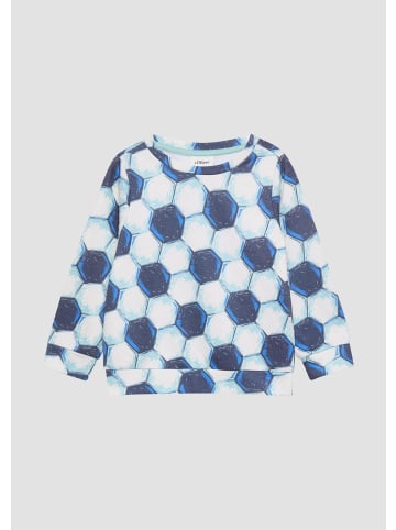 s.Oliver Sweatshirt in 01D1_weiß