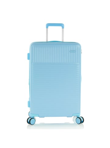Heys Pastel 4 Rollen Trolley M 66 cm mit Dehnfalte in blue