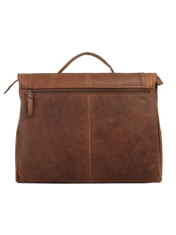 Sansibar Messenger echt Leder in braun