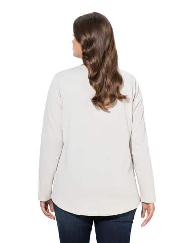 LAURASØN Shirt in graubeige