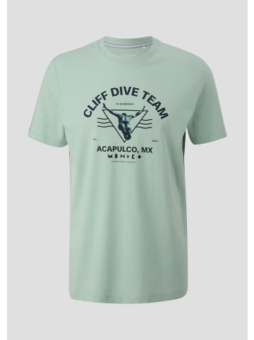 s.Oliver T-Shirt in 60D1_ozeangrün