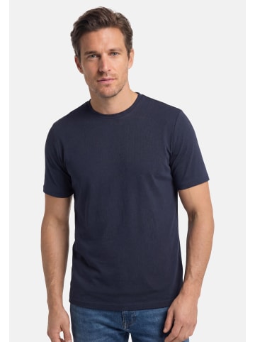 Redmond T-Shirt Basic in Dunkelblau / blau