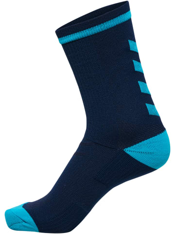 Hummel Low Socken Elite Indoor Multisport Erwachsene in BLACK IRIS/ATOMIC BLUE
