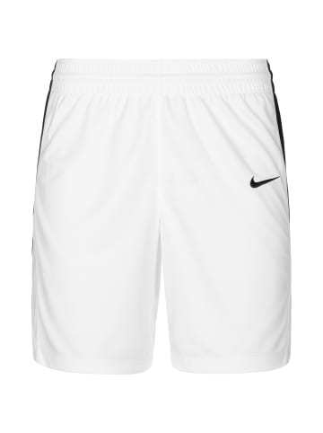 Nike Performance Trainingsshorts Team Basketball Stock in weiß / schwarz