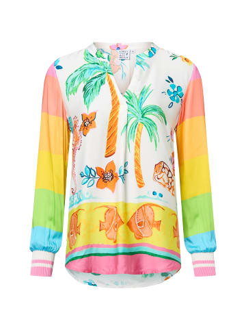 EMILY VAN DEN BERGH Bluse Multi Beach Comic in mehrfarbig