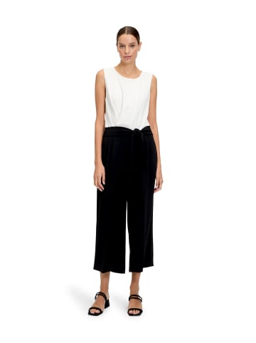 BETTY & CO Jumpsuit ohne Arm in Patch Black/Cream