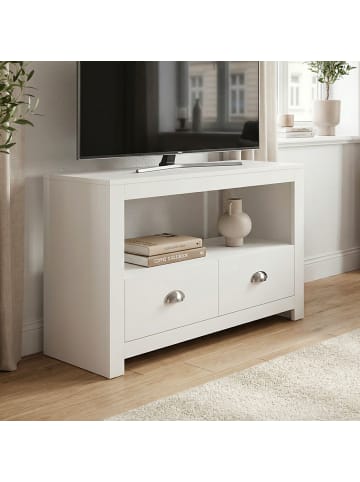 FineBuy TV- und Lowboards in Weiß / Spanplatte / 85x39x58