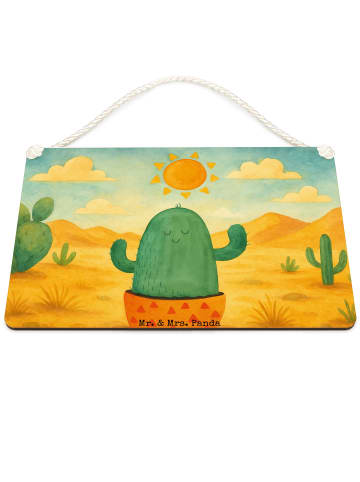 Mr. & Mrs. Panda wandtafel Kaktus Sonne Design ohne Spruch in Weiß