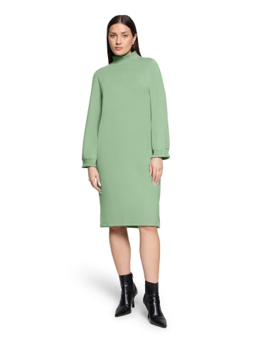 CARTOON Casual-Kleid mit Eingrifftaschen in Basil