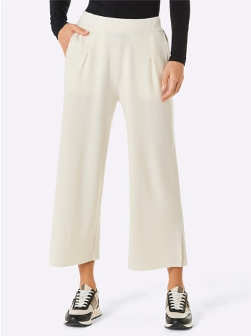 creation L Merino-Kaschmir-Culotte in ecru