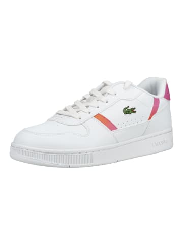 Lacoste Sneaker T-CLIP SET Weiß/Pink