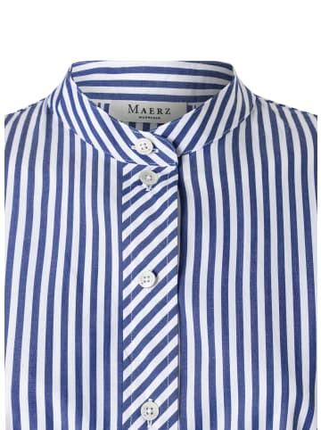 März Bluse in indigo weiß