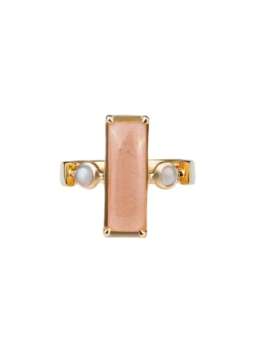 Carolin Stone 925/- Sterling Silber in gelb
