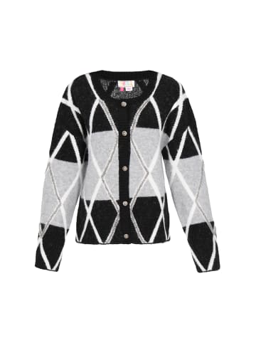 IZIA Cardigan in black grey