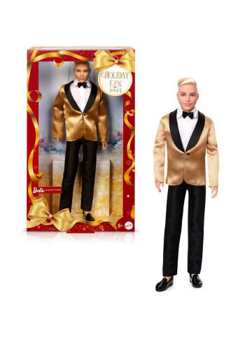Barbie Holiday Ken 2025 | JGK55 | Barbie Mattel Signature Puppe | Sammelpuppe