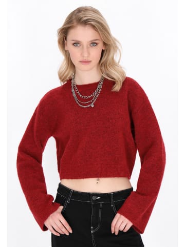 myMo ROCKS Women Sweater in dark red