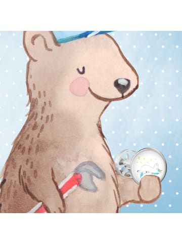 Mr. & Mrs. Panda Waschbecken Abfluss Einhorn Sternenhimmel ohne ... in Weiß