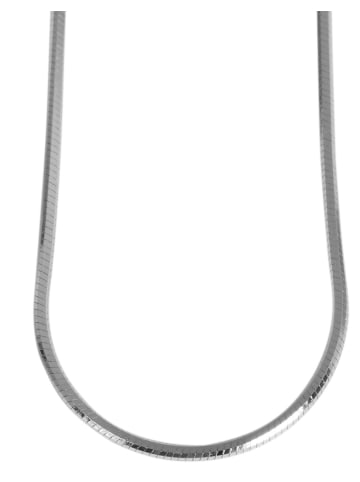 Adeliás Damen Halskette – Schlangenkette aus 925 Silber 60 cm in silber
