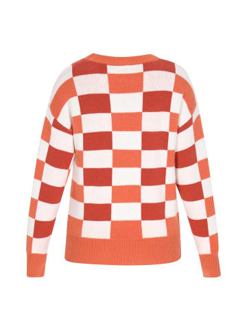 Swirly Women Sweater in Orange