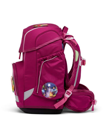 Ergobag cubo Schulranzen Set 5-tlg. WaldzauBär in rot