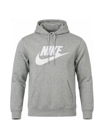 Nike Kapuzenpullover Club Fleece Hoodie in Grau